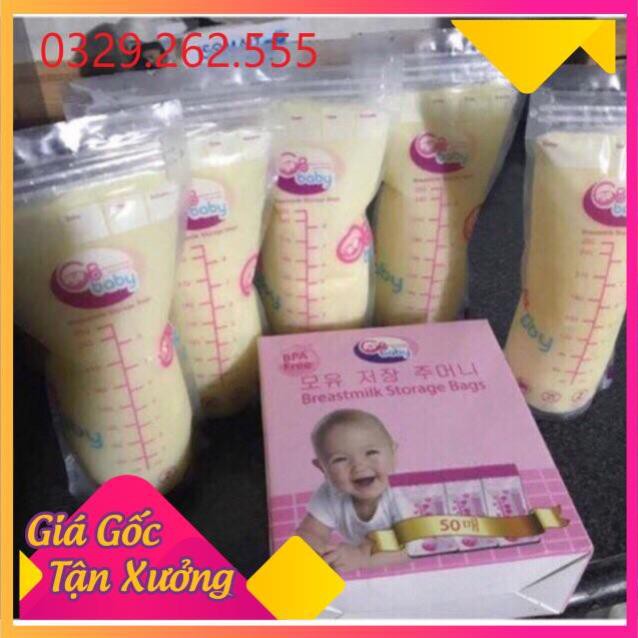 (Sale Khủng)  Túi trữ sữa GB Baby công nghệ Hàn Quốc