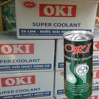 Nước Làm Mát Động Cơ Ô Tô Giải Nhiệt Động Cơ Hiệu Oki Super Coolant 500ml
