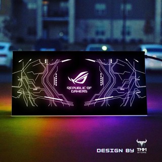 RGB Asus ROG VGA Backplate  (Tấm che card màn hình VGA Asus ROG led RGB)