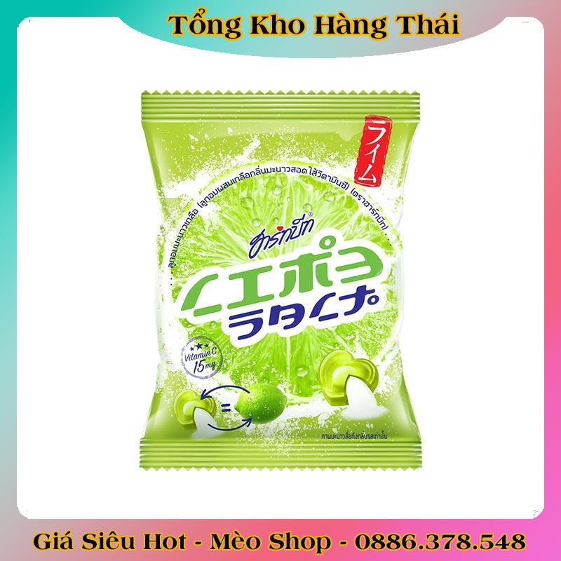 Y.Kẹo Chanh/ Thơm / Mây Muối Bổ Sung vitamin C Thái Lan  - Date mới đủ Bill chính hãng