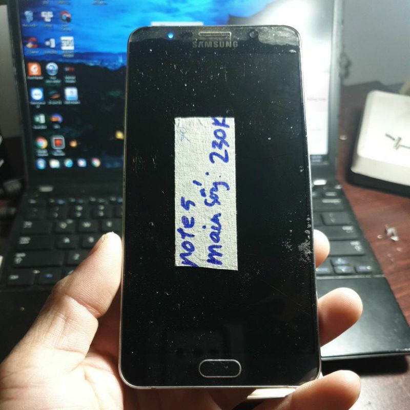 xác Samsung note 5 hư màn