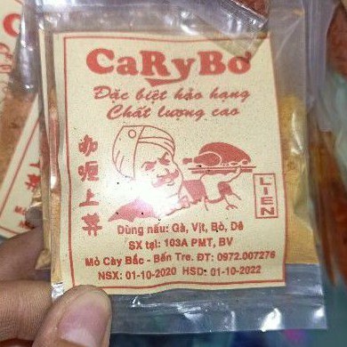 1 gói Bột cari gia vị
