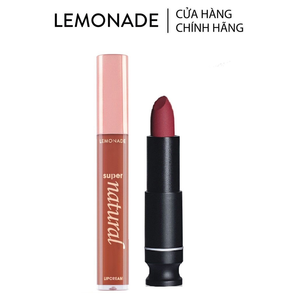 Combo 2 son lì SuperNatural 5g và Matte Addict 3.8g - được chọn màu