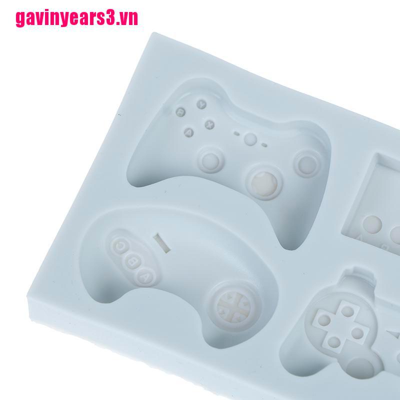 Khuôn Làm Bánh Kẹo Hình Tay Cầm Chơi Game Bằng Silicone Gav3