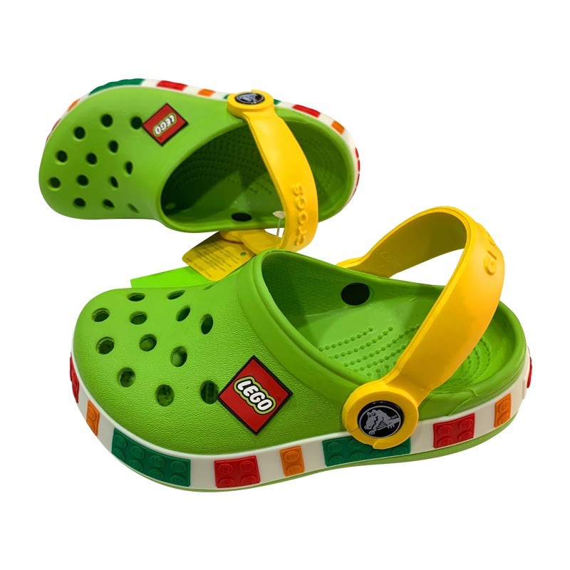 Dép sục bé trai bé gái dư xịn sz 23-36 crocs lego bền đẹp cho bé