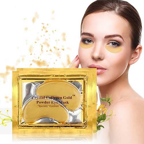 Mặt nạ mắt Collagen Crystal với tinh chất collagen giúp giảm thâm vùng mắt hiệu quả