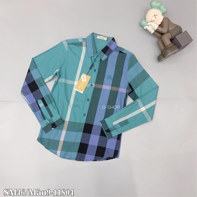 Sơ Mi nam Bubbery kẻ truyền thống