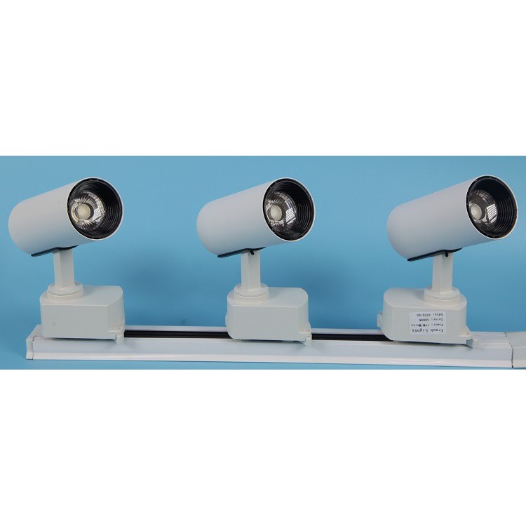 Combo 3 đèn led rọi ray ống bơ 20w + thanh ray 1m