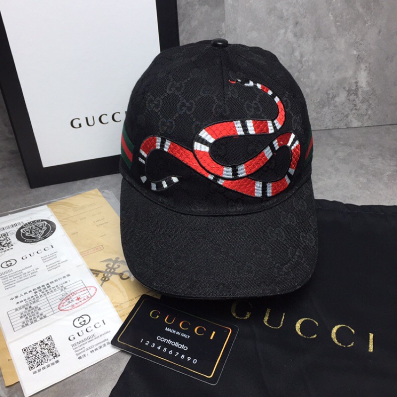 NÓN GUCCI RẮN SPF THÊU FULL BOX