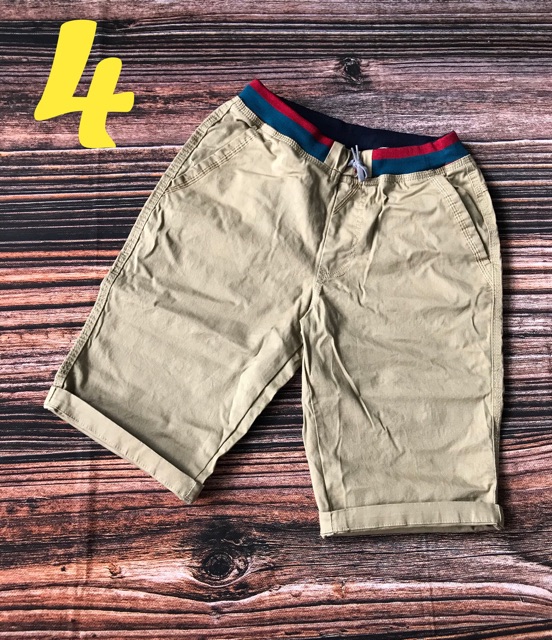 Quần Short Nam Lưng Thun Dây Rút