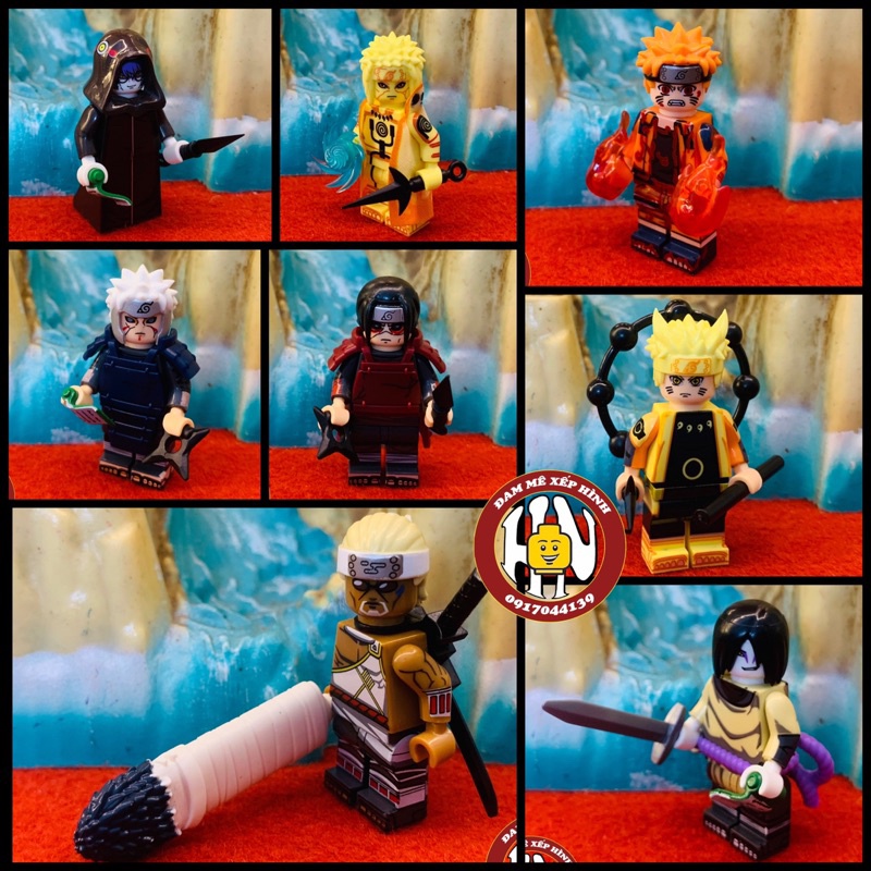 Đồ chơi xếp hình - Mô hình Naruto - WM6108 - Hàng cao cấp - Suit chuẩn film - Ảnh thật !