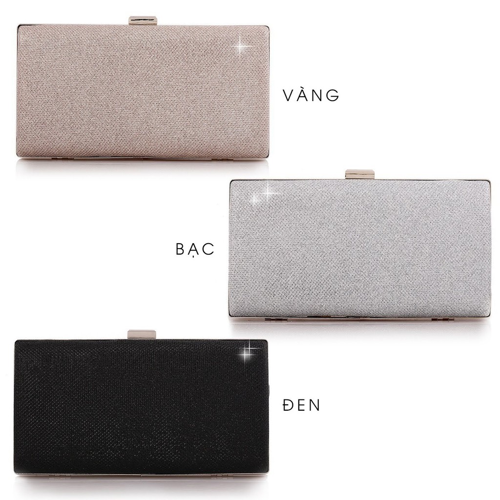 Ví Clutch Cầm Tay Ánh Kim Lấp Lánh Siêu Sang P870 - LoanTay