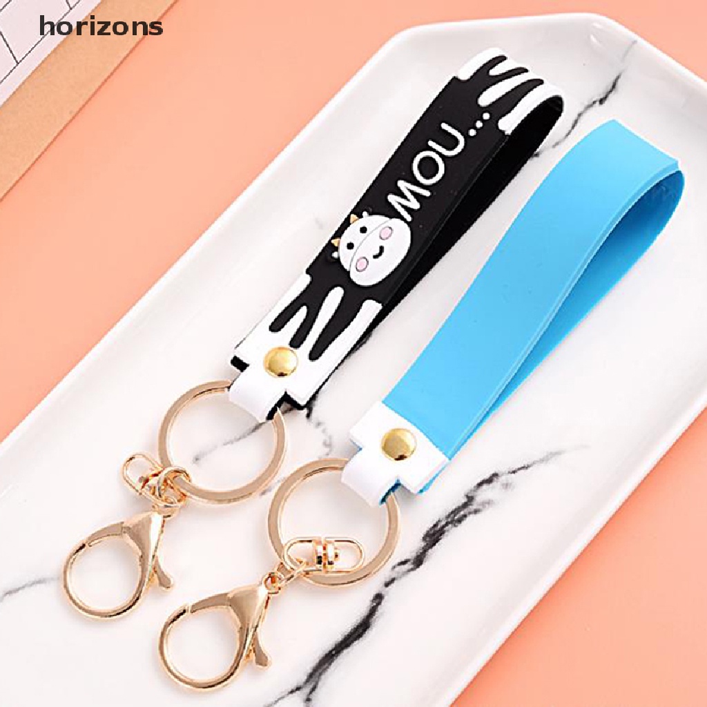 Móc Khóa Hình Bò Sữa Đáng Yêu Dành Cho Nữ