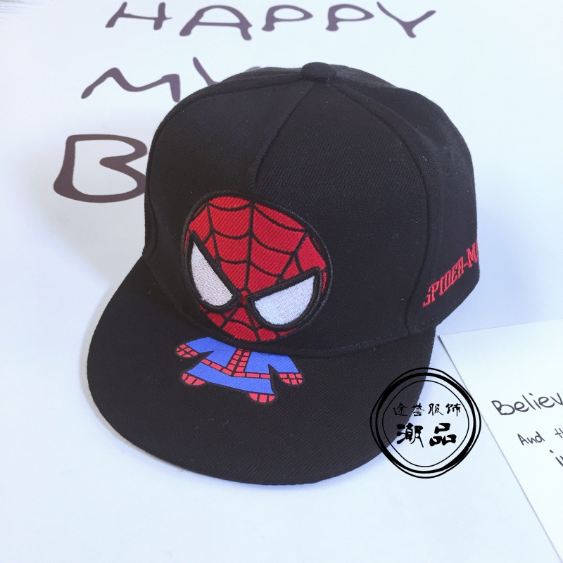 Mũ Lưỡi Trai Phong Cách Hiphop Họa Tiết Hoạt Hình Cho Trẻ Em