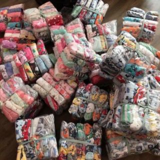 Combo 10 quần chục chất cotton borip cho bé