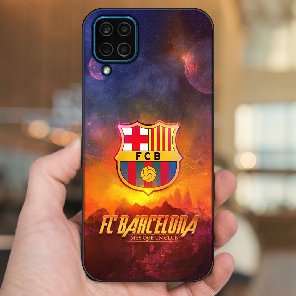 Ốp lưng Samsung M32, M33, M53, M62 viền đen in hình Barcelona Barca