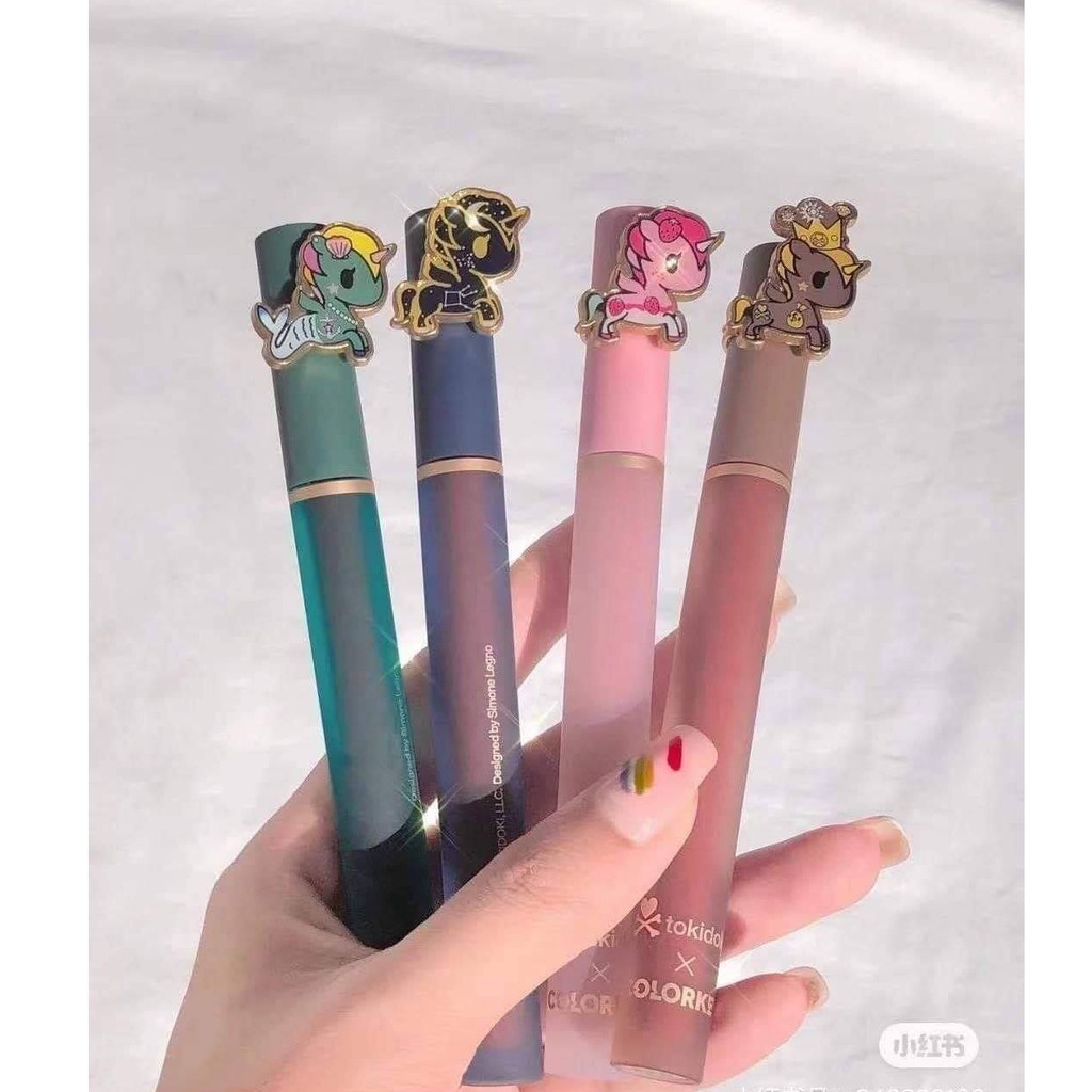 Son kem lì COLORKEY TOKIDOKI mềm mịn như nhung cho môi