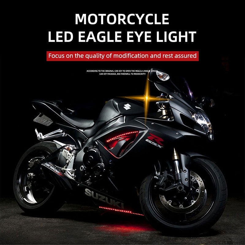 2 Đèn mắt đại bàng KEVANLY dành cho xe máy