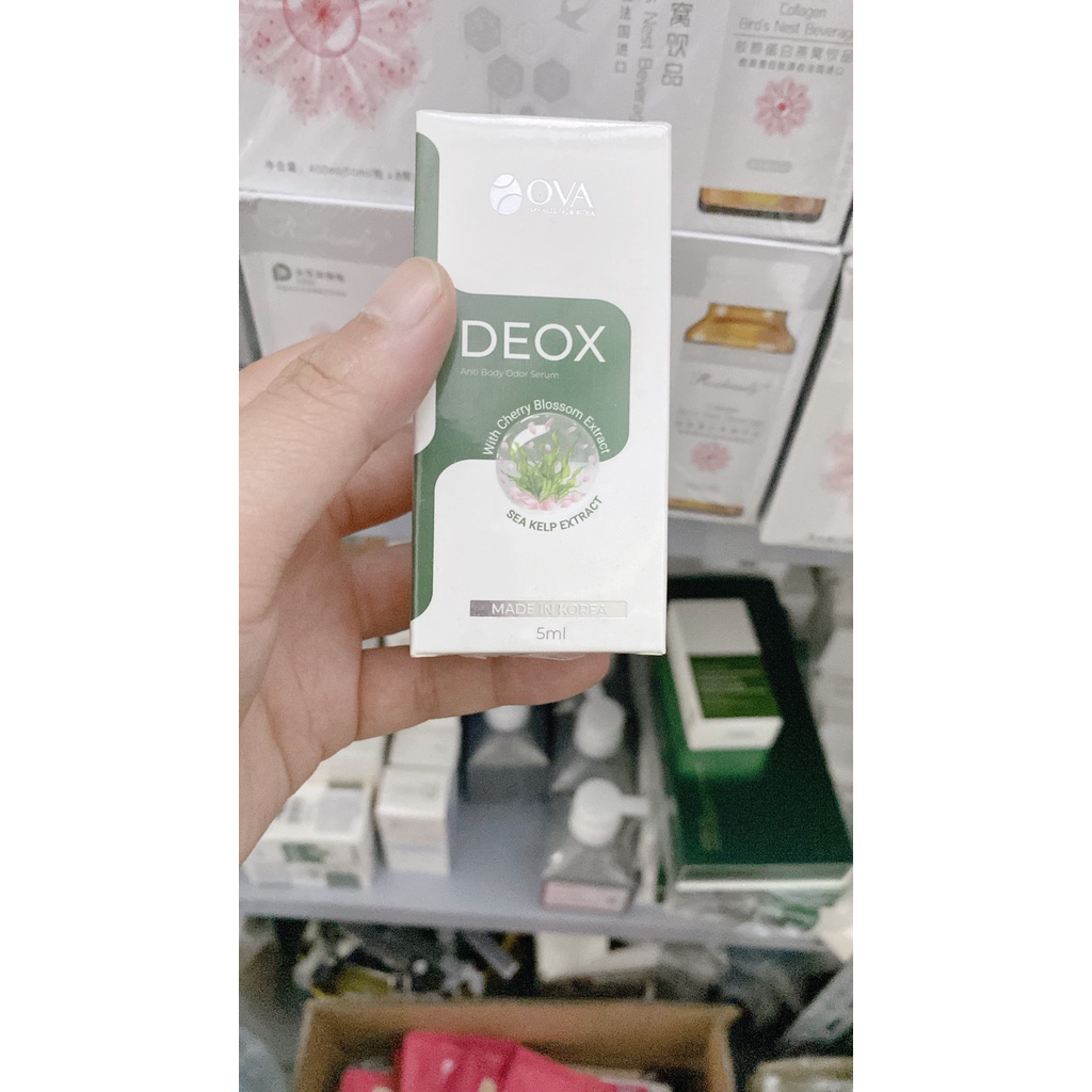 Serum giảm hôi nách Ova DeoX 5ml