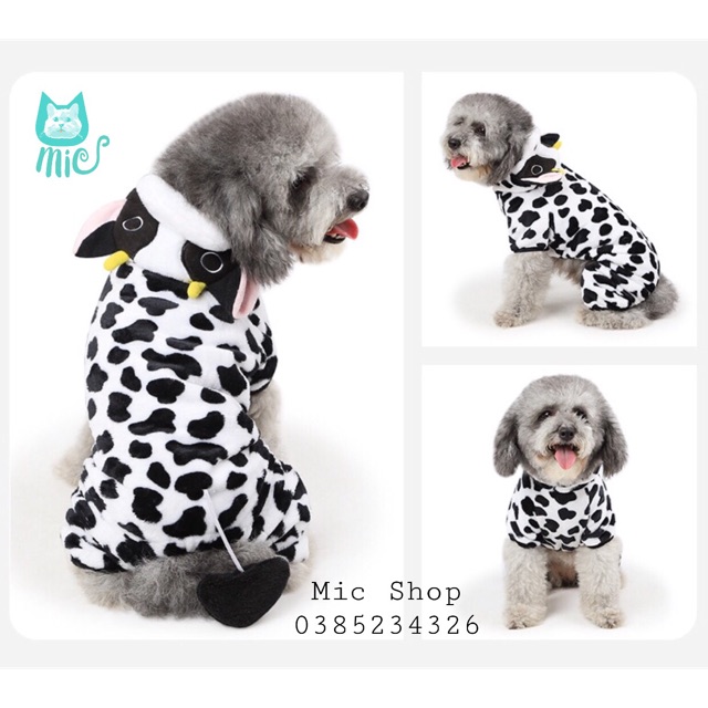 Bộ liền bò sữa 4 chân