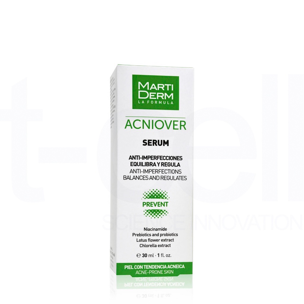 Serum giảm mụn và kiểm soát nhờn - MartiDerm Acniover Serum (30ml)