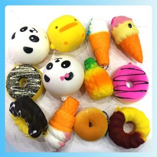 [Rẻ] Combo 10 Squishy kute , bóp cực đã [HN] [Bán buôn]