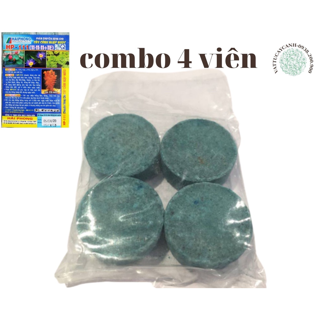 PHÂN bón TOTT'S FERTILIZER tan chậm dành cho sen súng - 6viên/ gói