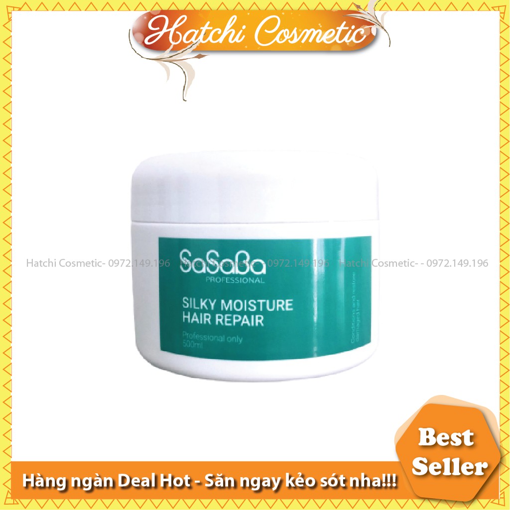 Hấp Ủ Tóc Siêu Phục Hồi Sasaba Plus 500ml