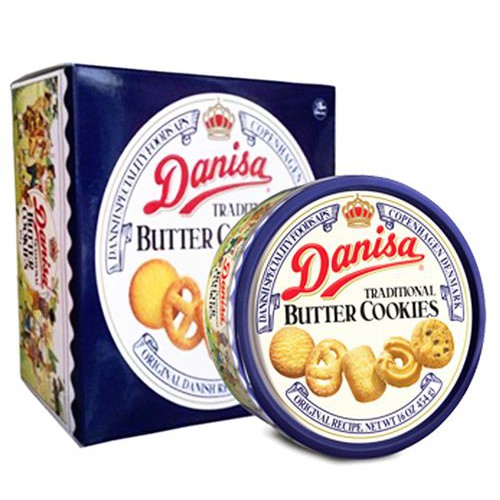 Bánh Quy Danisa Butter Cookies Traditional Hộp 681G