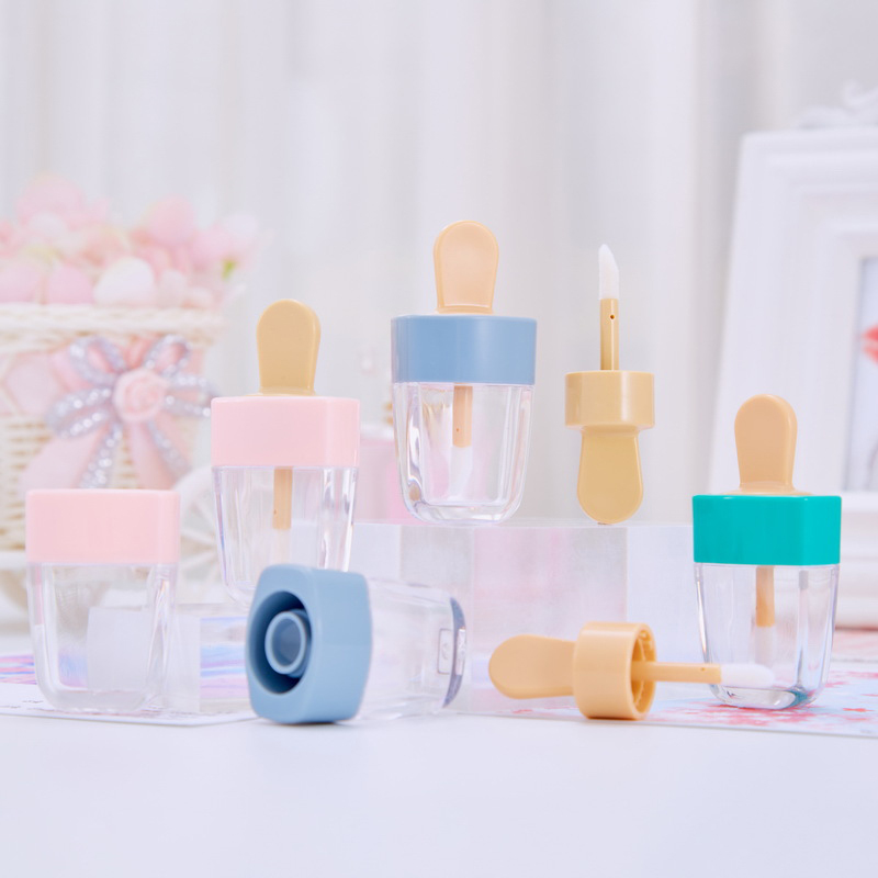 [Hàng mới về] Thỏi rỗng đựng son môi thiết kế hình vỏ que kem xinh xắn