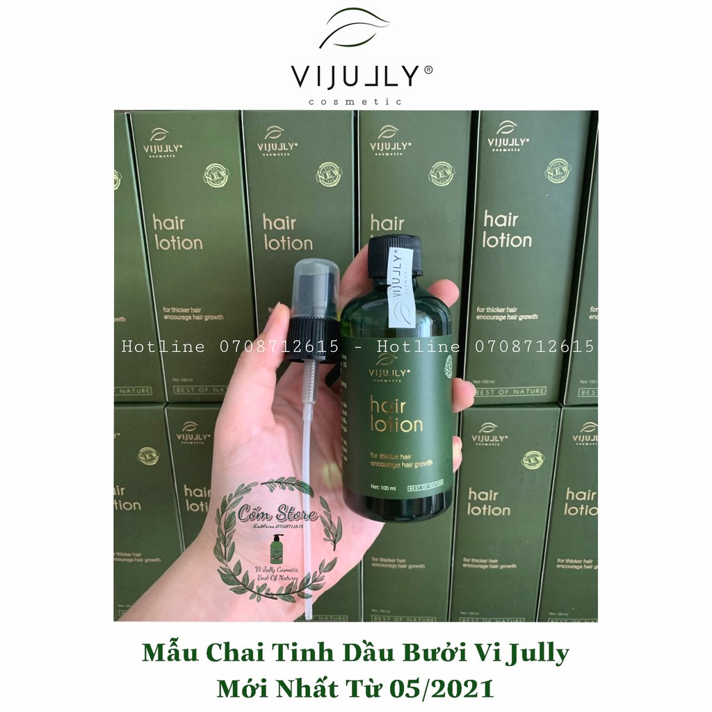 [Chính Hãng] Tinh Dầu Bưởi Vi Jully KÍCH MỌC TÓC - GIẢM RỤNG TÓC - GIÚP TÓC NHANH DÀI Từ 100% Thiên Nhiên