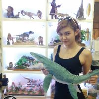 Mô hình khủng long Mosasaurus hãng Mattel