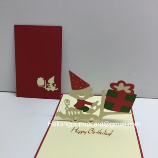 Combo 5 thiệp nổi SN size 10x15 và 12x12