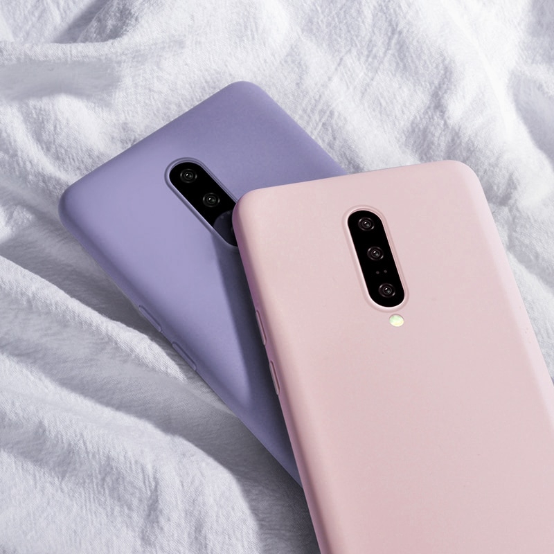 Ốp điện thoại silicon mềm dẻo chống va đập cho Oneplus 8 7 Pro 7T 6 6T 5 5T