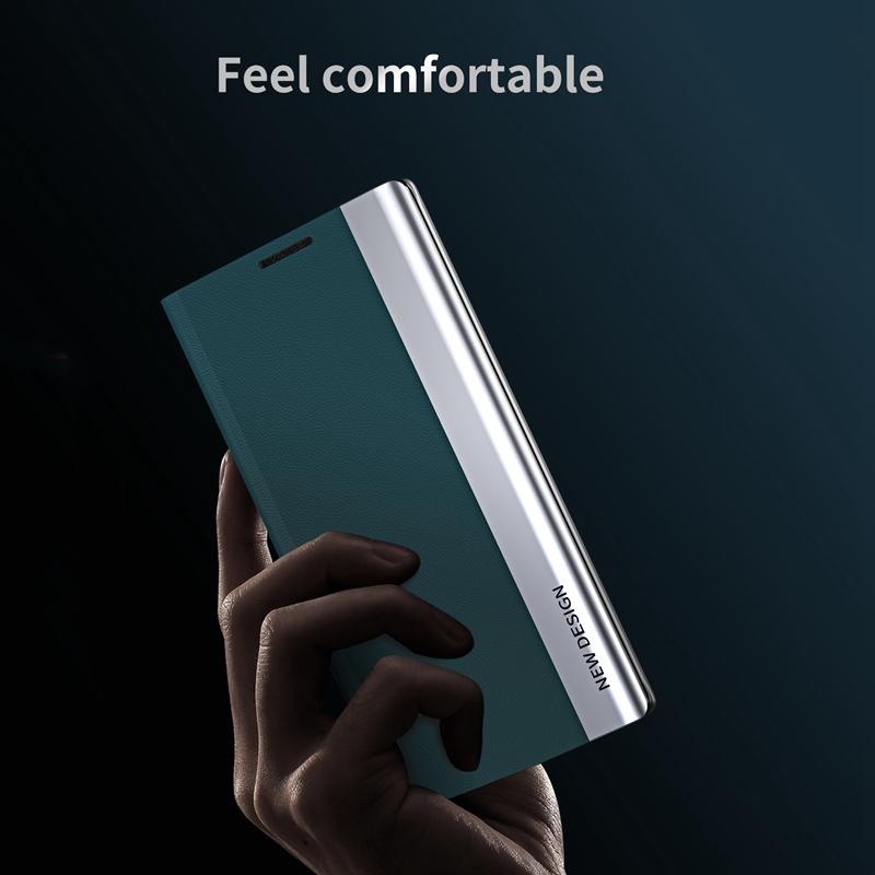 Ốp Điện Thoại Da Nắp Gập Chống Sốc Có Giá Đỡ Cho Samsung Galaxy Note 8 9 10 20 Plus 20 Ultra