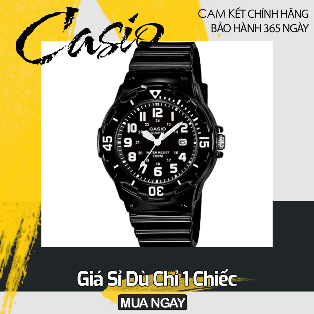 Đồng Hồ Trẻ Em Casio Đen LRW200H - 1BVDF