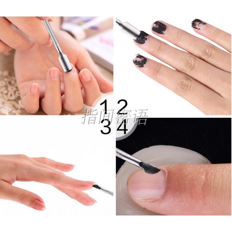 Đẩy da chết nail