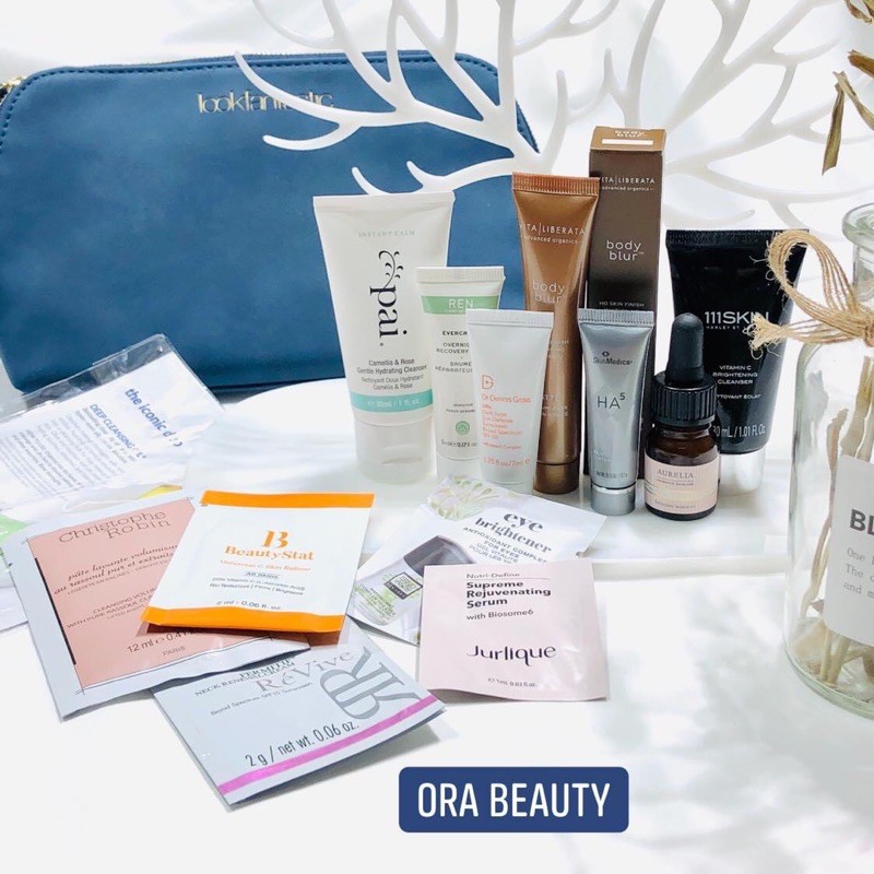 Túi mỹ phẩm Lookfantastic 12 Piece Beauty Bag