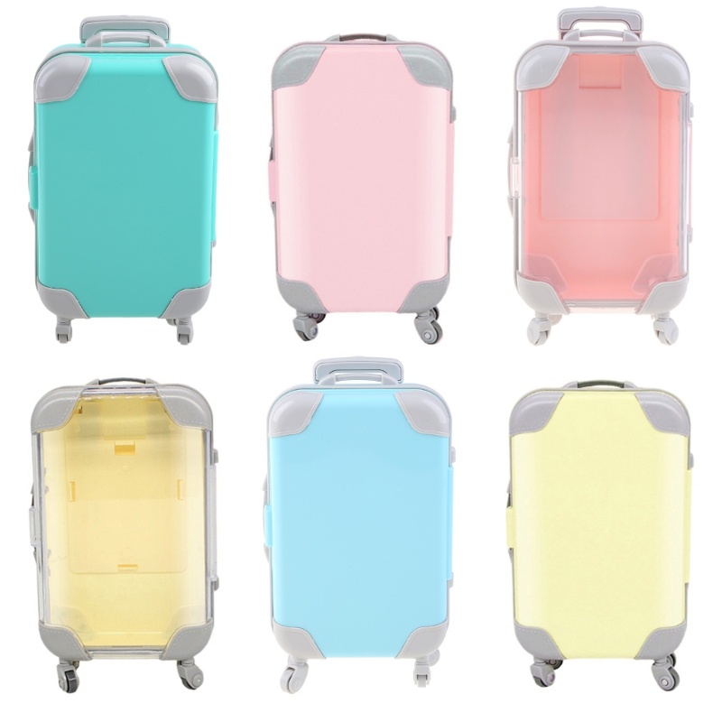Hộp Đựng Lông Mi Giả Mini Có Bánh Xe Kéo Tiện Dụng Ốp