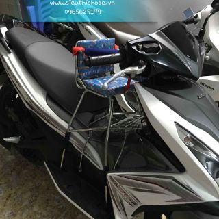 Ghế ngồi xe máy cho bé xe Air Blade có vòng