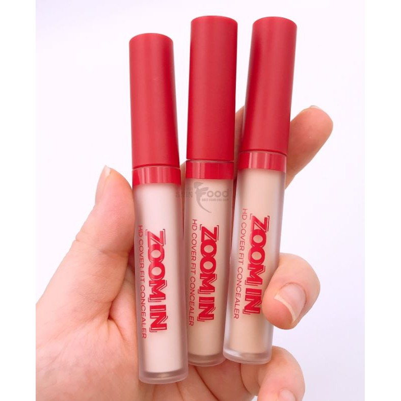 Kem Che Khuyết Điểm Che Phủ Hoàn Hảo, Tự Nhiên Black Rouge Zoom In HD Cover Fit Concealer 3g | BigBuy360 - bigbuy360.vn