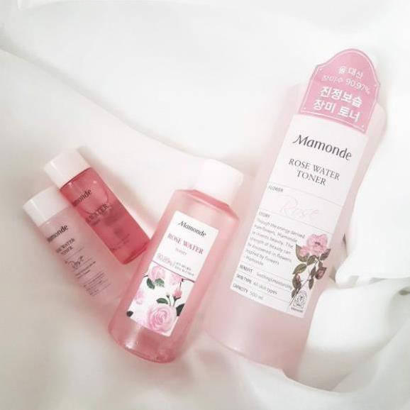 🌺FREESHIP🌺 Nước Hoa Hồng Kiềm Dầu, Se Khít Lỗ Chân Lông Mamonde Toner 250ml | BigBuy360 - bigbuy360.vn