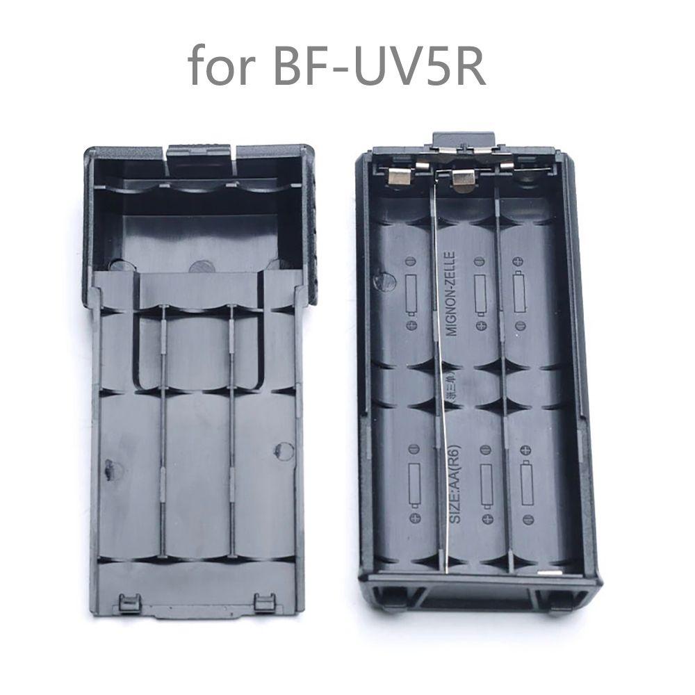 Hộp Đựng Pin Sạc Mở Rộng Cho BaoFeng BF-UV5R 6X AAA