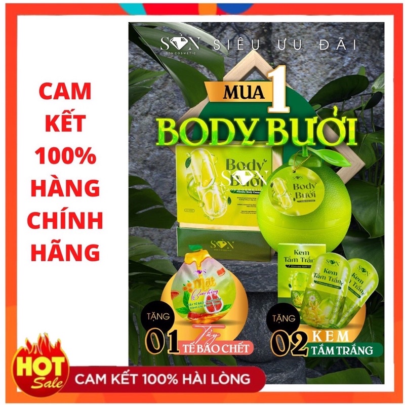 KEM BODY CỐT BƯỞI - SON GROUP CEO Nguyễn Tiên - Cam Kết Chính Hãng 100% - Date Mới