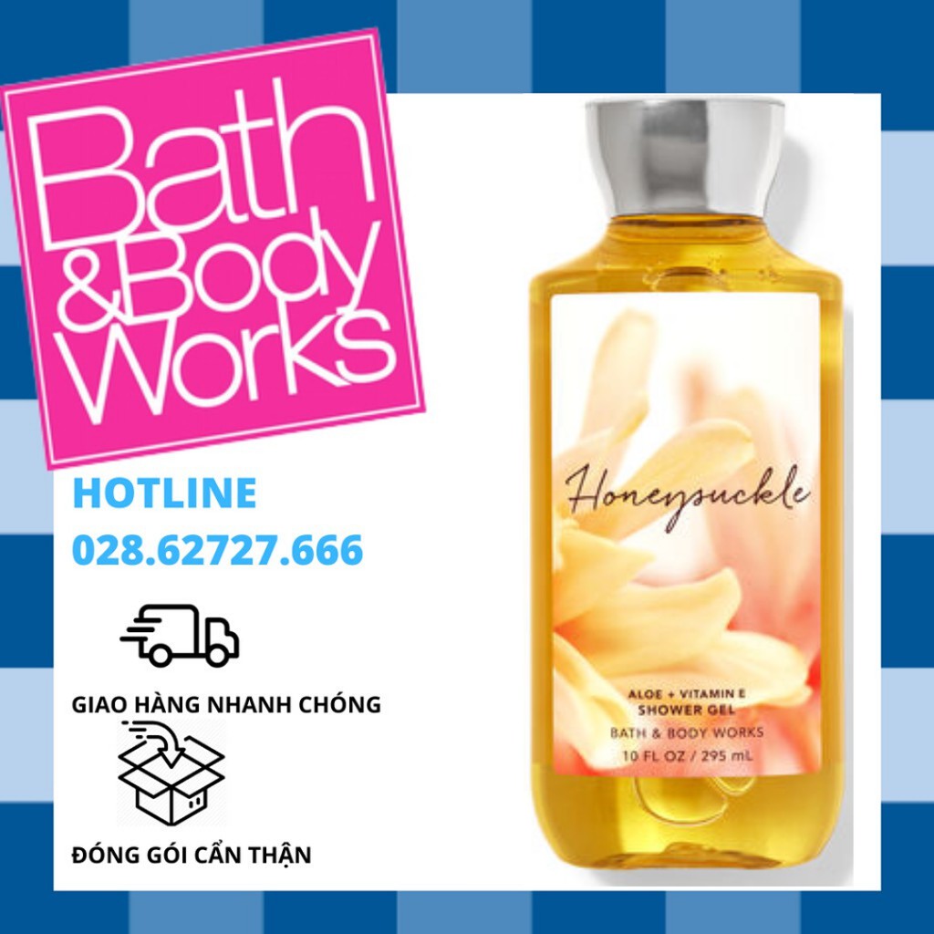 Sữa Tắm Bath And Body Works - Honeysuckle Shower Gel (295ml)