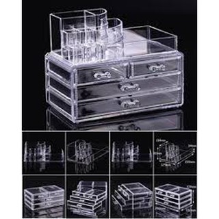 KHAY ĐỰNG MỸ PHẨM CAO CẤP mica