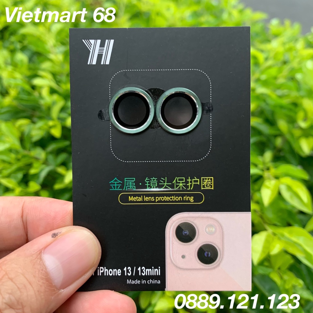Mắt Bảo Vệ Camera Dành Cho iPhone 13-13Mini, 13Pro, 13ProMax - Màu Xanh Rêu Mới Siêu Hot