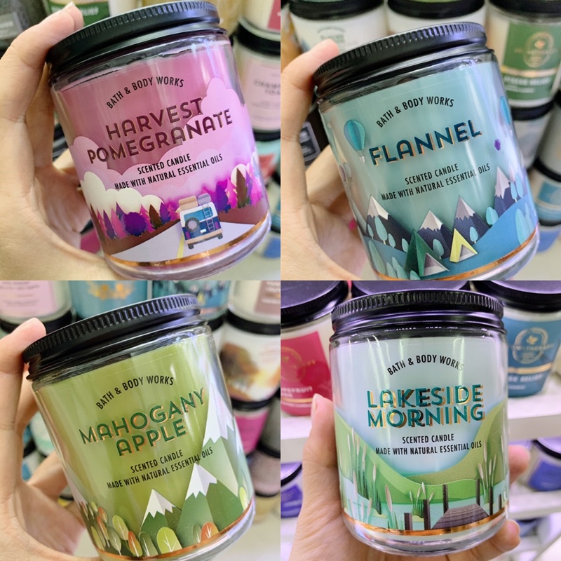 Nến thơm Bath  Body Works 1 bấc chính Hãng USA