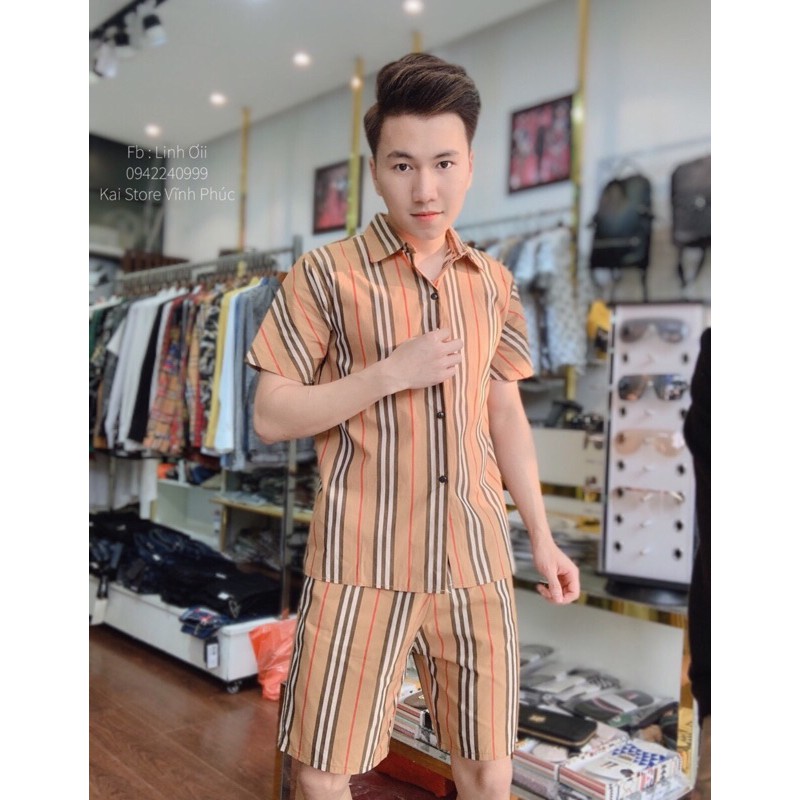 Bộ BBR Hàng Đẹp Kẻ Sọc Đủ Màu | BigBuy360 - bigbuy360.vn