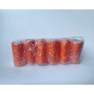 [CHỈ TƠ VẮT SỔ 5000M] VỈ 6 CUỘN- Màu Cam